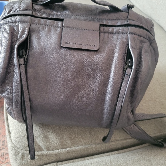 Marc by Marc Jacobs Moto Metallic grey - Picture 1 of 6
